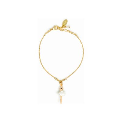 Bracelet Les Néréides Pas de Deux en laiton doré à l'or fin