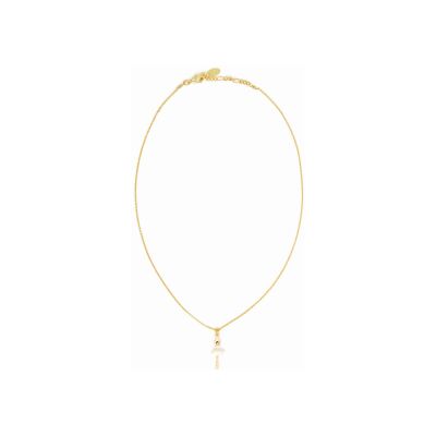 Collier Les Néréides Pas de Deux en laiton doré à l'or fin
