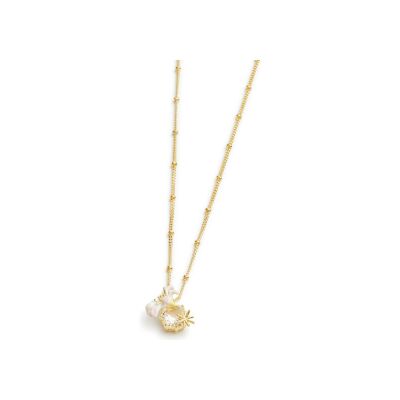 Collier Les Néréides Opéra National de Paris en laiton doré à l'or fin