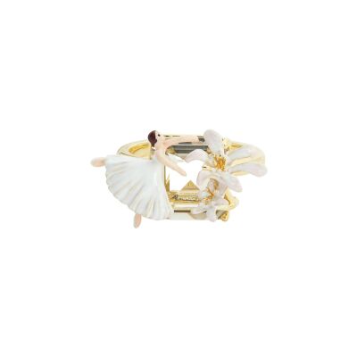 Bague Les Néréides Opéra National de Paris en laiton doré à l'or fin, taille 54