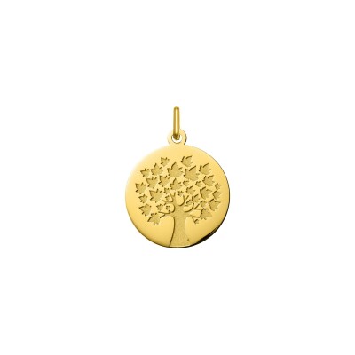 Pendentif arbre de vie en or jaune