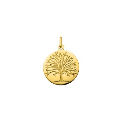 Pendentif arbre de vie en or jaune