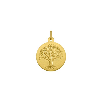 Pendentif arbre de vie en or jaune