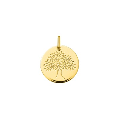 Pendentif arbre de vie en or jaune