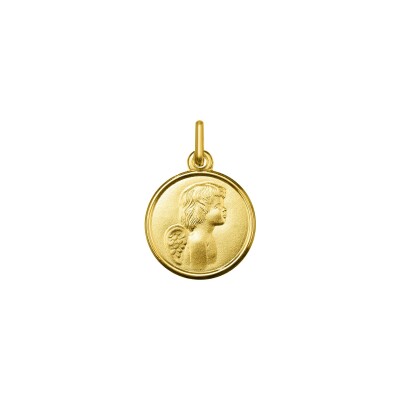 Médaille Ange en or jaune