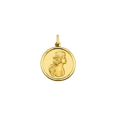 Médaille Ange en or jaune