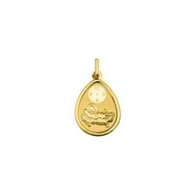 Médaille en or jaune