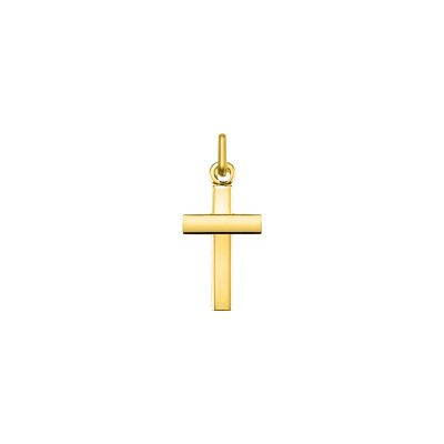Pendentif Croix en or jaune