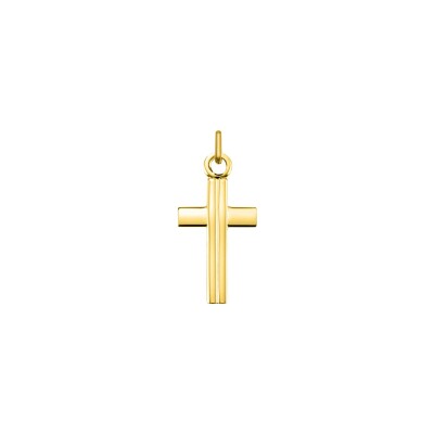 Pendentif Croix en or jaune