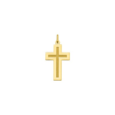 Pendentif Croix en or jaune