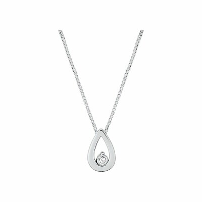 Collier en argent et oxyde de zirconium