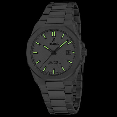 Montre Festina Swiss Made Acier Classique F20100/1