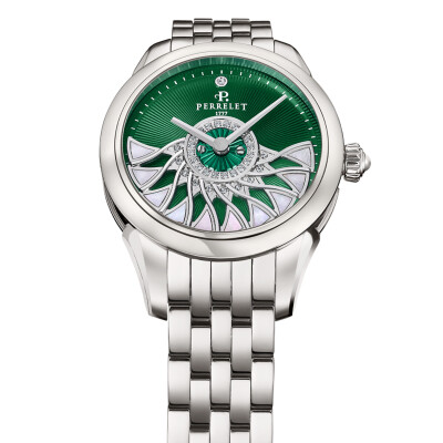 Montre Perrelet Cleopatra Plume De Paon A2071/4