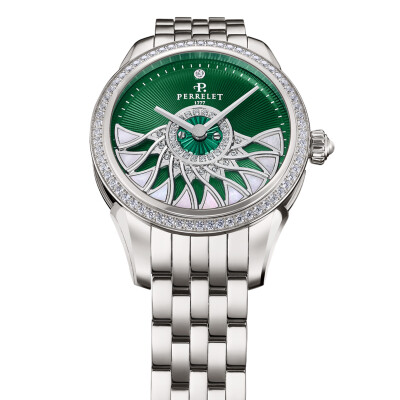Montre Perrelet Cleopatra Plume De Paon A2072/4