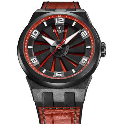 Montre Perrelet Turbine Carbon Red A4065/6