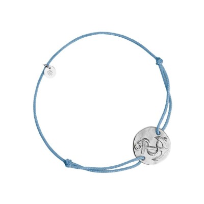 Bracelet Arthus Bertrand Comédie en argent rhodié