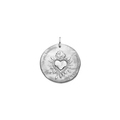 Médaille Arthus Bertrand Comédie en argent rhodié