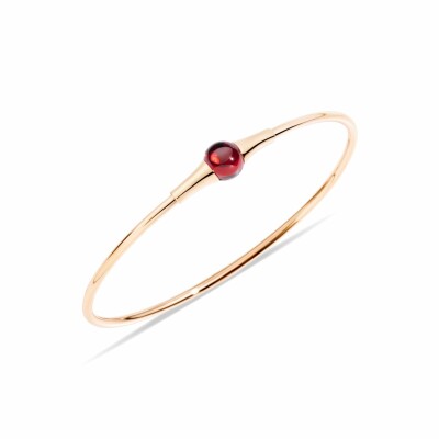 Pomellato M'ama non m'ama bracelet, rose gold and garnet