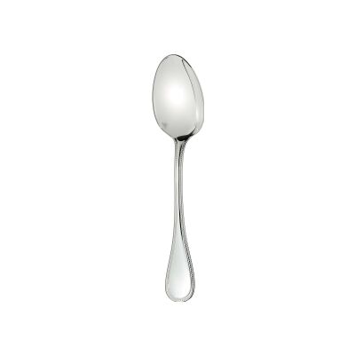 Cuillères à café Christofle Perles en métal argenté