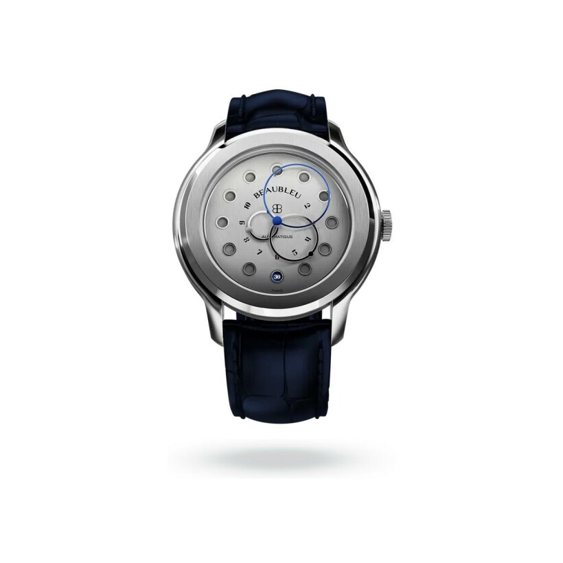 Montre BeauBleu Vitruve Date Acier