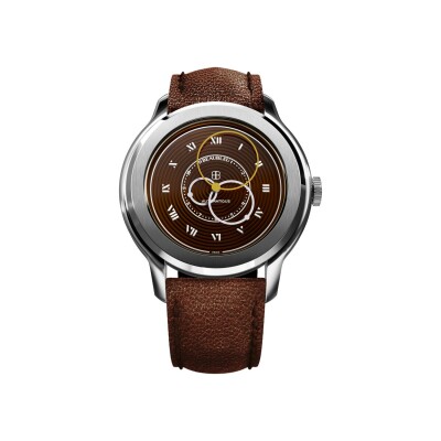 Montre Beaubleu Vitruve Origin cognac