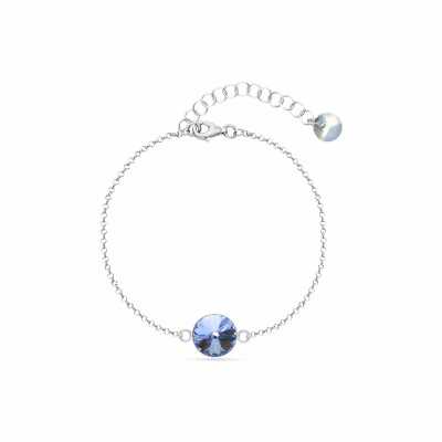 Bracelet Spark Candy en argent plaqué platine et cristaux