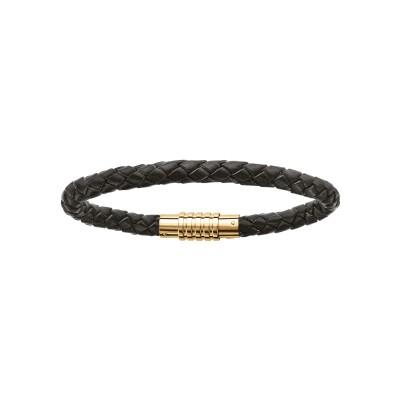 Bracelet en acier doré