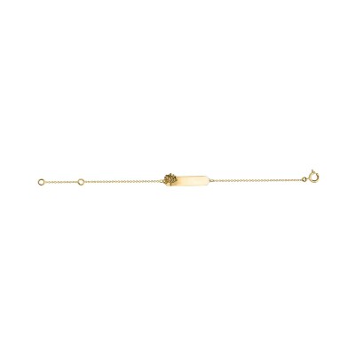 Bracelet arbre de vie en or jaune, 18cm