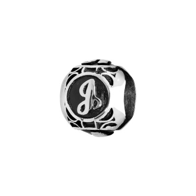 Charms acier boule alphabet 
