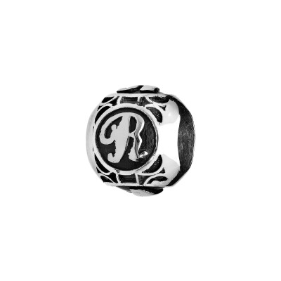Charms acier boule alphabet 