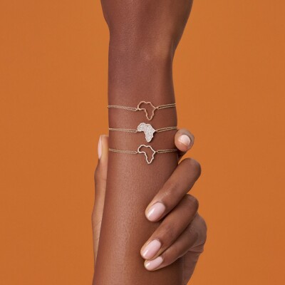 Bracelet Origine en or rose et diamants