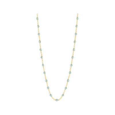 Collier Gigi Clozeau Classique en or jaune et résine ice, 42cm