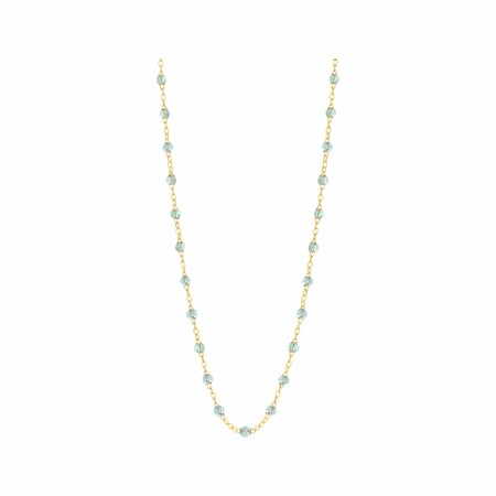 Collier Gigi Clozeau Classique en or jaune et résine ice, 42cm