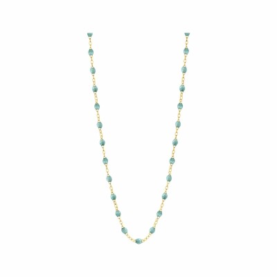 Collier Gigi Clozeau Classique en or jaune et résine glacier, 42cm