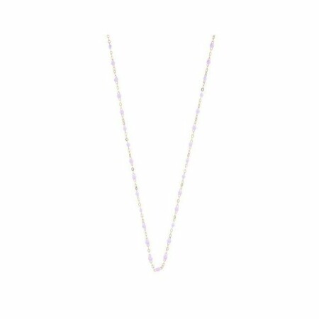 Gigi Clozeau rose gold and parma resin necklace, 42cm