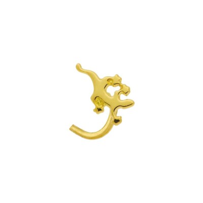 Piercing nez Margouillat en or jaune