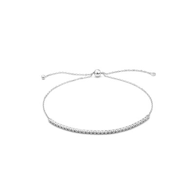 Bracelet en or blanc et diamants