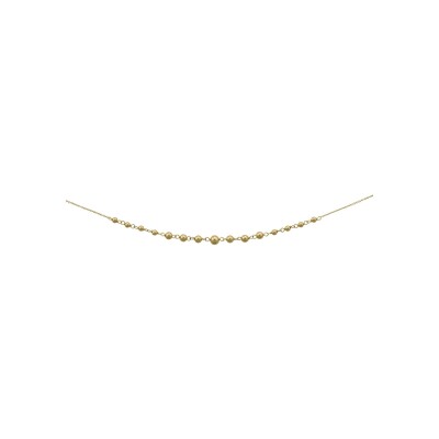 Collier en or jaune, 42cm