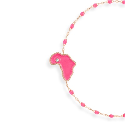 Bracelet Origine rose en or rose et diamant