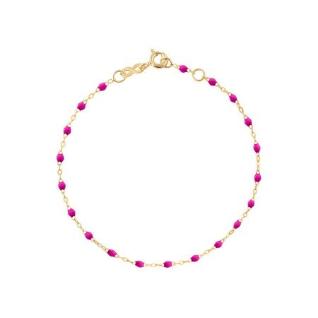 Bracelet Gigi Clozeau Classique en or jaune et résine bonbon, 19cm