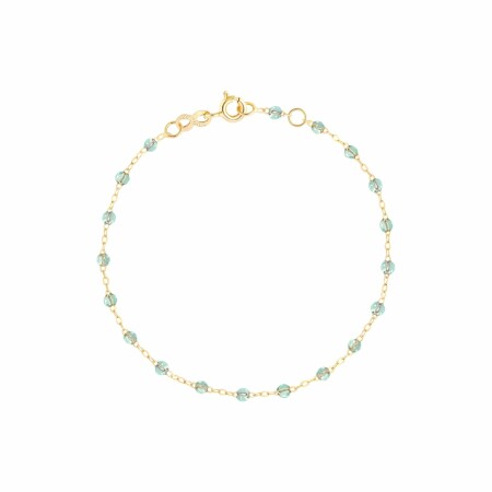 Bracelet Gigi Clozeau Classique en or jaune et résine ice, 17cm