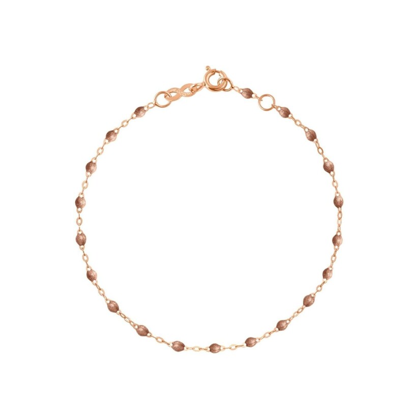 Gigi Clozeau bracelet, rose gold, coppered resin, 17cm