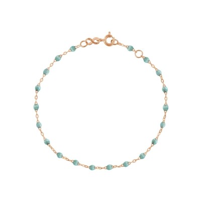 Gigi Clozeau bracelet, rose gold and glacier resin, size 17cm