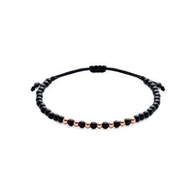 Bracelet Jaibor Wolf Small en or rose et céramique