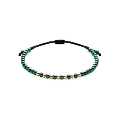 Bracelet Jaibor Wolf Small en or jaune et céramique