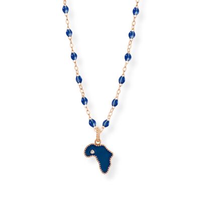 Pampille Origine prusse en or rose et diamant