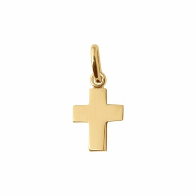 Gigi Clozeau Croix pendant, yellow gold