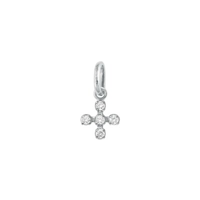 Pendentif Gigi Clozeau Spark en or blanc et diamants