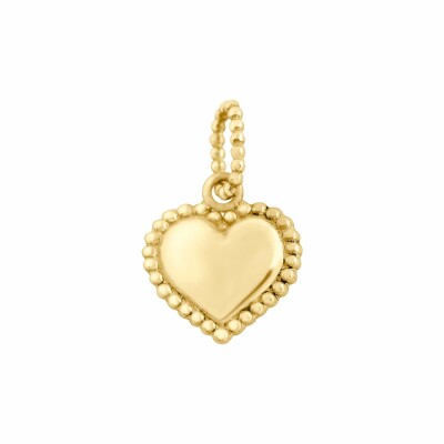 Pendentif Gigi Clozeau Lucky coeur en or jaune