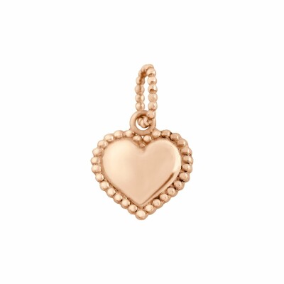 Gigi Clozeau Lucky heart pendant, rose gold